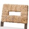 Baxton Studio Porsha Modern Bohemian Dark Brown Finished Mahogany Wood and Natural Rattan Counter Stool 228-13104-ZORO - alternate 6